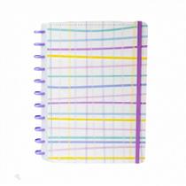 Caderno Colegial 80 Fls. C.D. Diskô - Quadri Color Caderno Colegial 80 Fls. C.D. Diskô - Quadri Color