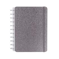 Caderno Colegial 80 Fls. C.D. Diskô - Shine Prata Caderno Colegial 80 Fls. C.D. Diskô - Shine Prata