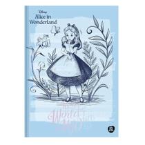 Caderno Colegial Animativa Brochura Colecionáveis - Alice in Wonderland