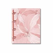 Caderno (COLEGIAL) Argolado Fichário Rosa Rose 160 Folhas Animativa Caderno (COLEGIAL) Argolado Fichário Rosa Rose 160 Folhas Animativa