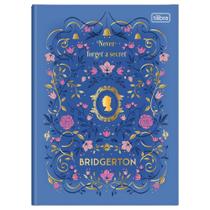 Caderno Colegial Brochura Capa Dura Bridgerton Folhas Decoradas Super Fofo 160 Folhas - Tilibra Caderno Colegial Brochura Capa Dura Bridgerton Folhas Decoradas Super Fofo 160 Folhas - Tilibra