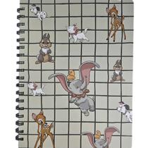Caderno Colegial Capa Dura Clássicos Disney 25 cm 80 Folhas