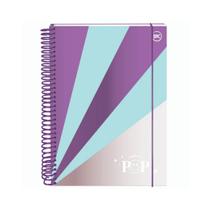 Caderno Colegial Dac Pop 10 Matérias 160 Fls - Capa Dura