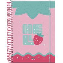 Caderno Colegial Espiral Capa Dura 10 Matéria - 160 Folhas - Hello - Dac