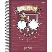 Caderno colegial harry potter 80 folhas 1x1