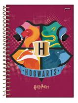Caderno Colegial Harry Potter Espiral Capa Dura 80 Folhas 1 Matéria - JANDAIA