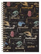 Caderno Colegial Harry Potter Espiral Capa Dura 80 Folhas 1 Matéria
