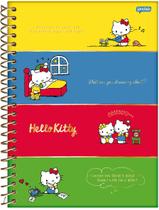Caderno Colegial Hello Kit 10 Matérias 160 Fls Jandaia 9843 Cor:4 cores Caderno Colegial Hello Kit 10 Matérias 160 Fls Jandaia 9843 Cor:4 cores
