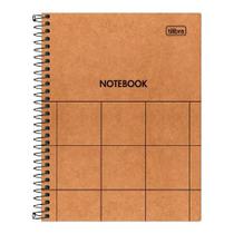 Caderno Colegial Kraft Work Tilibra 80 folhas Notebook