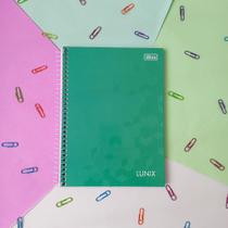 Caderno Colegial Lunix 1 Matéria 80 Folhas 17,7 x 24 cm - Tilibra