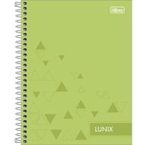 Caderno Colegial Lunix Verde 1 Matéria Tilibra