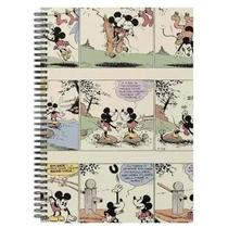 Caderno Colegial Mickey Mouse Disney Quadrinhos 1 Matéria 80 Folhas