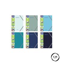 Caderno Colegial Rideo 120 fls c/ Pasta Ocean