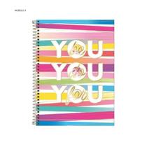 Caderno Colegial Tilibra Be Nice 10 Matérias 160 Folhas