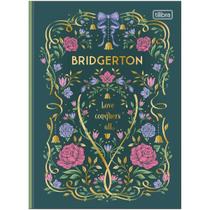 Caderno Colegial Tilibra Bridgerton Costurado Vintage 160 fl Caderno Colegial Tilibra Bridgerton Costurado Vintage 160 fl