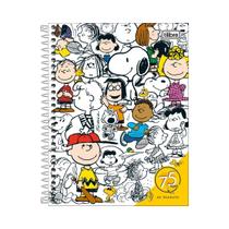 Caderno Colegial Tilibra Snoopy 1 Matéria 80 Folhas