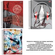 Caderno college 96f 1x1 coca-cola - jandaia Caderno college 96f 1x1 coca-cola - jandaia