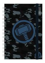 Caderno College Dmw Container Bullet Journal Marvel 80fls
