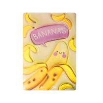 Caderno Com Capa 3D Frutas Kawaii Premium 96 Folhas