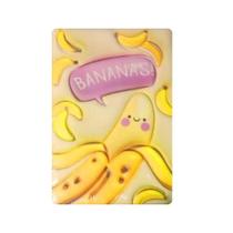 Caderno Com Capa 3D Frutas Kawaii Premium 96 Folhas