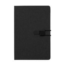 Caderno com Capa Sintética com Fechamento All Grey