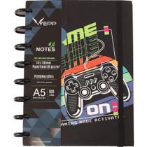 Caderno Com Discos 100 Folhas Pautadas De Tamanho A5 14,1*20,5 CM Caderno Com Discos 100 Folhas Pautadas De Tamanho A5 14,1*20,5 CM