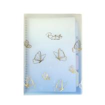 Caderno Com Divisorias Butterfly 56 Folhas Dac