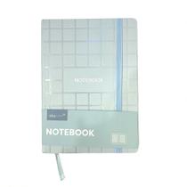 Caderno Com Elástico Pequeno Basic Pastel SkyPaper