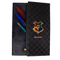 Caderno Com Estojo Harry Potter Hogwarts - Zona Criativa