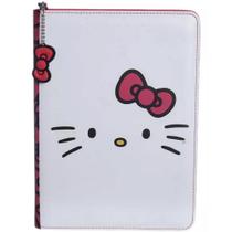 Caderno Com Pasta Hello Kitty Zona Criativa Escolar