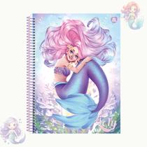 Caderno Conto de fada sereia Loly Capa Dura 1 Matéria 80Folhas Animativa São Domingos Caderno Conto de fada sereia Loly Capa Dura 1 Matéria 80Folhas Animativa São Domingos