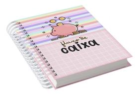 Caderno Controle e Fluxo de Caixa Diario Porquinho Moedas