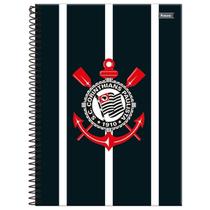 Caderno Corinthians Capa Dura Espiral 1 Matéria 80F Escolar Caderno Corinthians Capa Dura Espiral 1 Matéria 80F Escolar