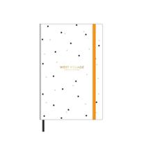 Caderno Costurado Capa Dura Sem Pauta 80 Folhas 128x208mm Fitto G West Village TILIBRA