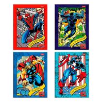 Caderno Costurado Foroni Universitário Capa Dura Marvel 80 Folhas - Embalagem com 5 Unidades Caderno Costurado Foroni Universitário Capa Dura Marvel 80 Folhas - Embalagem com 5 Unidades