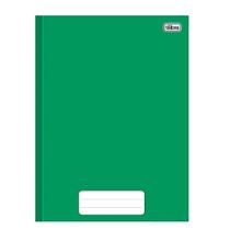 Caderno Costurado Tilibra Universitário Capa Dura Pepper Verde 80 Folhas Embalagem com 5 Unidades Caderno Costurado Tilibra Universitário Capa Dura Pepper Verde 80 Folhas Embalagem com 5 Unidades