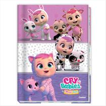Caderno Credeal pequeno cry babies brochura 80 folhas