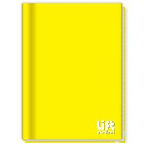 Caderno Credeal Univ 1m Cd Cost Linhas Amarel 48fl