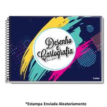 Caderno Credeal Univ 1m Desenho Milim 60fl