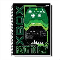 Caderno Credeal universitário 1M x-box espiral 80 folhas