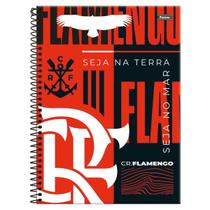 Caderno CRF Flamengo Clube Regatas' 1 Matéria Espiral 80 F''
