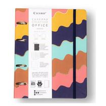 Caderno Criativo Argolado Office Duo Orla A5 Paraty Mare Alta Cicero