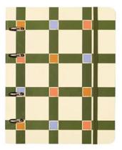 Caderno criativo argolado office duo trama pautado & pontado a5 xadrez Caderno criativo argolado office duo trama pautado & pontado a5 xadrez