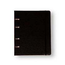 Caderno Criativo Argolado Organizador Clássica Pautado 17x24cm Preto Cicero