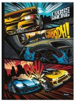 Caderno Cross Racing Brochurão Foroni 60 Folhas Capas Diversas Não é Possível Escolher a capa , -