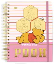 Caderno DAC Smart colegial Disney Ursinho Pooh com folhas reposcionáveis