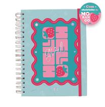 Caderno DAC Smart Universitário Hello capa com Aroma de Morango -DAC