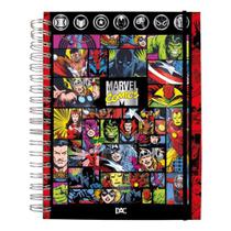 Caderno DAC Smart Universitário Marvel 10 Matérias e Folhas Reposicionáveis