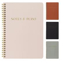 Caderno Daily Planner ZICOTO Aesthetic Spiral para mulheres Caderno Daily Planner ZICOTO Aesthetic Spiral para mulheres