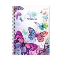 Caderno Daisy - Change the World - 10 Matérias - Tilibra Caderno Daisy - Change the World - 10 Matérias - Tilibra